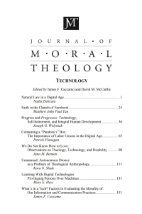 صورة الغلاف: Journal of Moral Theology, Volume 4, Number 1 9781498219280