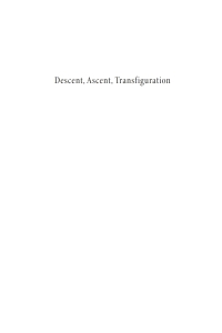 Cover image: Descent, Ascent, Transfiguration 9781725253216