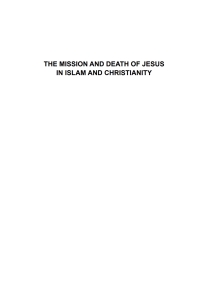 Imagen de portada: The Mission and Death of Jesus in Islam and Christianity 9781532636400