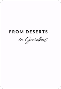 Cover image: From Deserts to Gardens 9781725263918