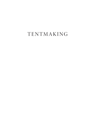 表紙画像: Tentmaking 9781725265158