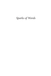 Cover image: Sparks of Words 9781725265325