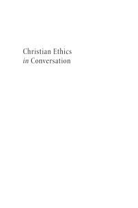 Omslagafbeelding: Christian Ethics in Conversation 9781725273603