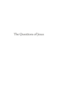 Imagen de portada: The Questions of Jesus 9781725276239