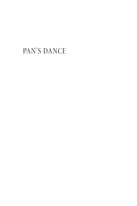 Cover image: Pan’s Dance 9781725278578