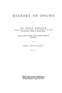 Cover image: History of Dogma, Volume 2 9781725279087