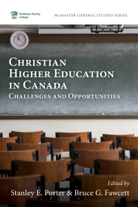 Titelbild: Christian Higher Education in Canada 9781725282803