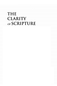 Imagen de portada: The Clarity of Scripture 9781725283657