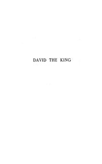 Cover image: David the King 9781725289949