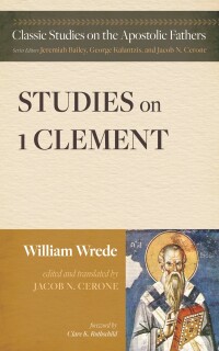 Cover image: Studies on First Clement 9781725299443