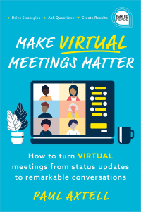 表紙画像: Make Virtual Meetings Matter 9781728235684