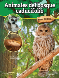 Cover image: Animales del bosque caducifolio 9781731655127