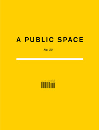 صورة الغلاف: A Public Space No. 29 9781733973069