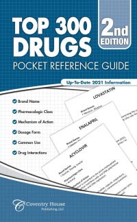 Cover image: Top 300 Drugs Pocket Reference Guide (2021 Edition) 2nd edition 9781736696156