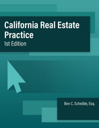 Cover image: California Real Estate Practice 1st edition 9781737751878