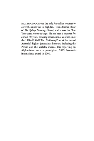 Cover image: In Baghdad 1st edition 9781741142198