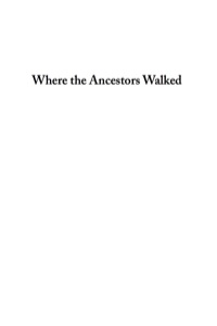 Titelbild: Where the Ancestors Walked 9781741140705
