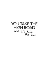 Imagen de portada: You Take the High Road and I'll Take the Bus 9781741143973