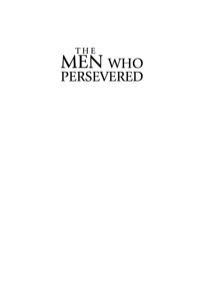 Imagen de portada: The Men Who Persevered 9781741144253