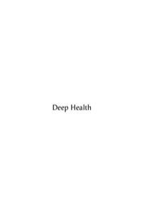 Cover image: Deep Health 9781741141931