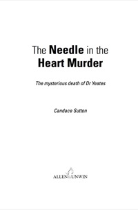 Titelbild: The Needle in the Heart Murder 9781741141191
