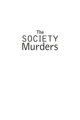 Cover image: The Society Murders 9781741141207