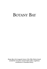 Imagen de portada: Botany Bay 9781741145755