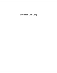 Cover image: Live Well, Live Long 9781865089270