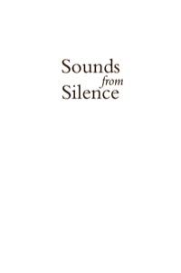 صورة الغلاف: Sounds from Silence 9781865083025