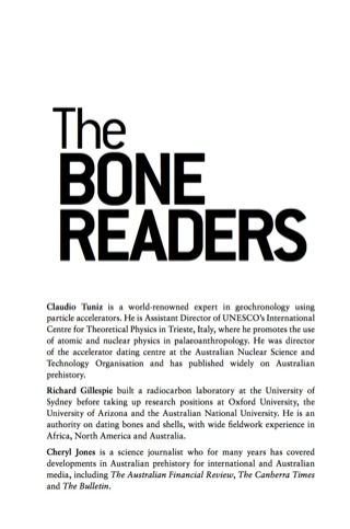 Cover image: The Bone Readers 9781741147285