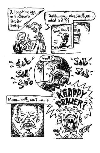 Cover image: How to draw Krappy Kartoons really well 9781741147605
