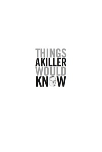 Imagen de portada: Things a killer would know 9781741142310