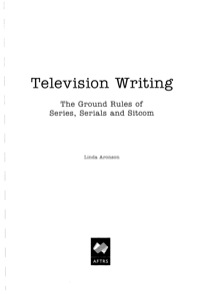 Cover image: Television Writing 9781876351106