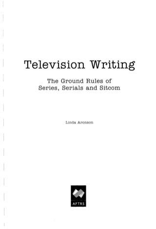 Imagen de portada: Television Writing 9781876351106