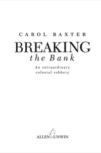 Cover image: Breaking the Bank 9781741754490