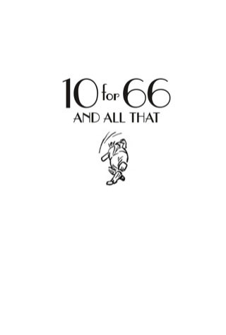 Titelbild: 10 for 66 and All That 9781741755329