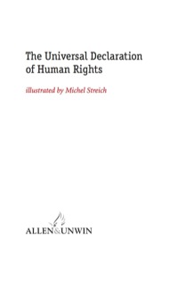 صورة الغلاف: The Universal Declaration of Human Rights 9781741755756
