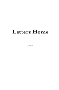 Cover image: Letters Home 9781742371375