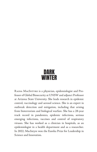 Cover image: Dark Winter 9781742237671