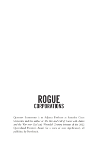 Cover image: Rogue Corporations 9781742237589