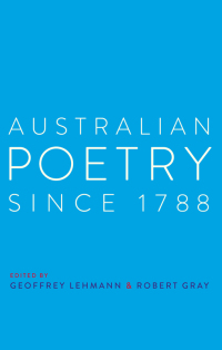 Cover image: Australian Poetry Since 1788 9781742232638