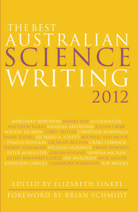 Imagen de portada: The Best Australian Science Writing 2012 9781742233482