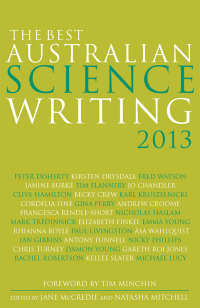 Imagen de portada: The Best Australian Science Writing 2013 9781742233857