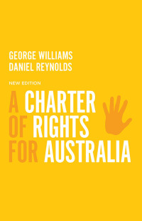 Imagen de portada: A Charter of Rights for Australia 1st edition 9781742235431