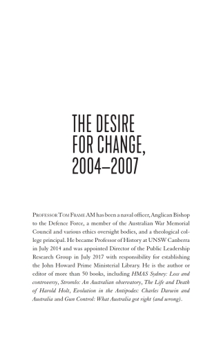 Imagen de portada: The Desire for Change, 2004-2007 9781742244136
