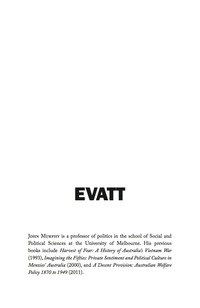 Cover image: Evatt 1st edition 9781742234465