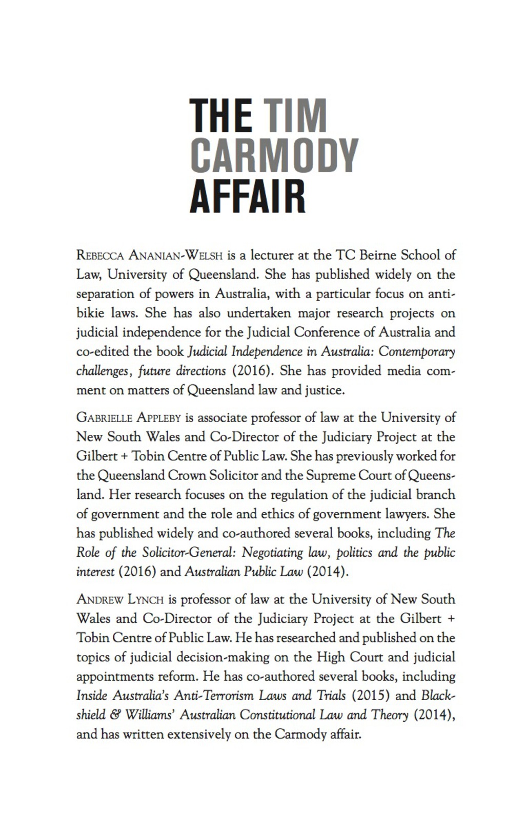 ISBN 9781742234991 product image for The Tim Carmody Affair - 1st Edition (eBook Rental) | upcitemdb.com
