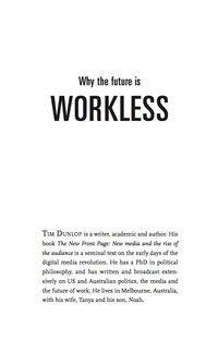Cover image: Why the Future Is Workless 1st edition 9781742234823