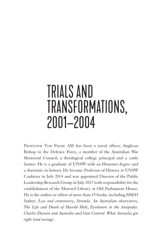 Imagen de portada: Trials and Transformations, 2001–2004 9781742235820
