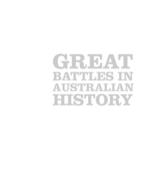 Imagen de portada: Great Battles in Australian History 9781742374574